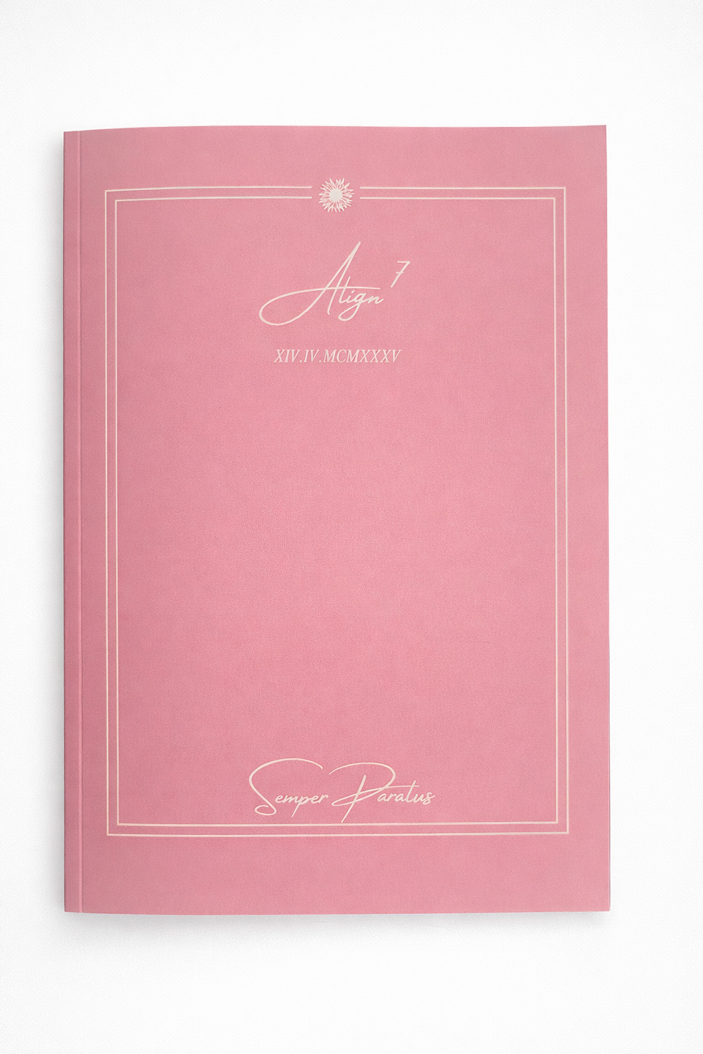 'Always Prepared' Notebooks - Blush Pink
