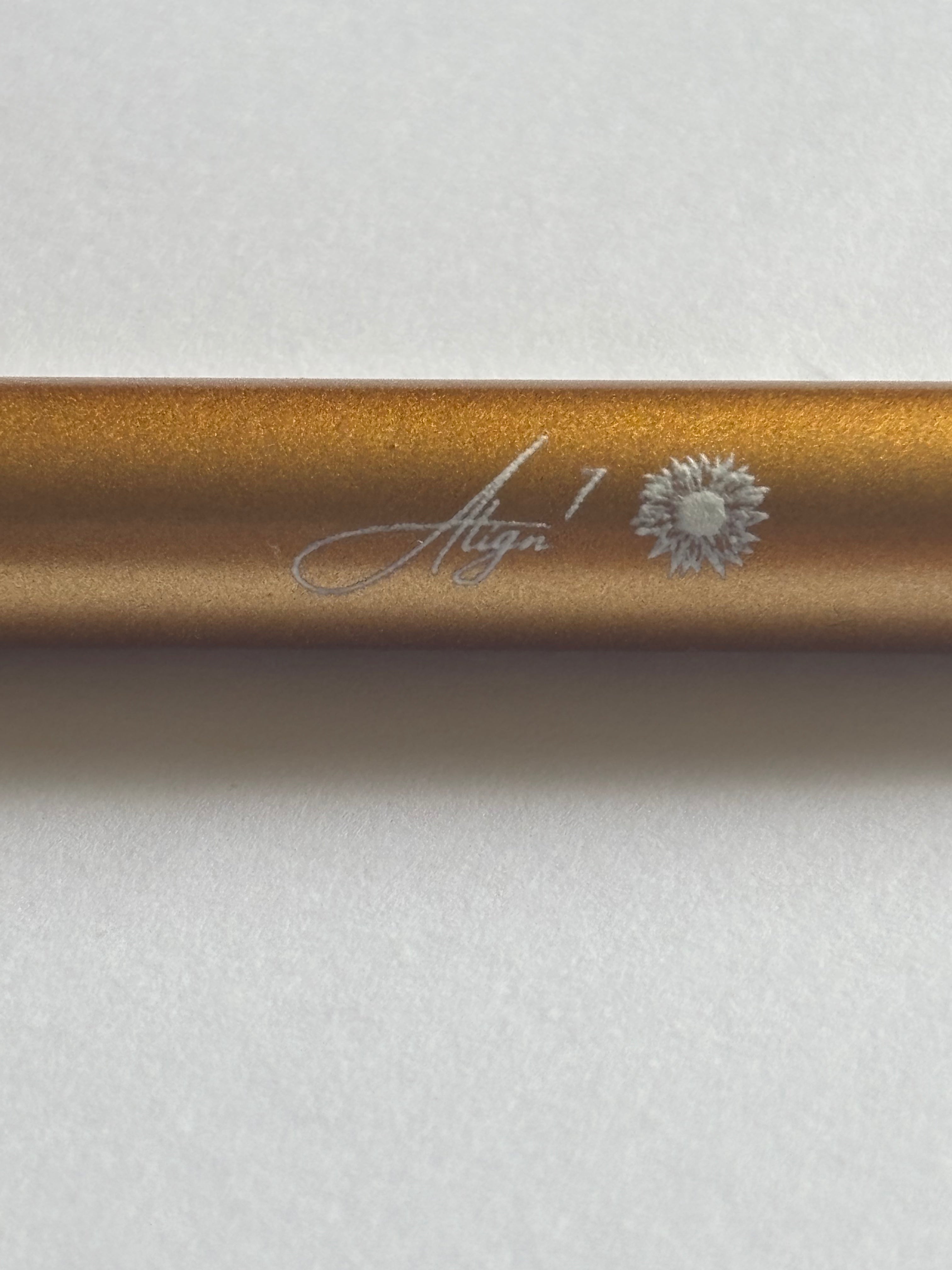 'Fortune Favours the Bold' Pen - Gold