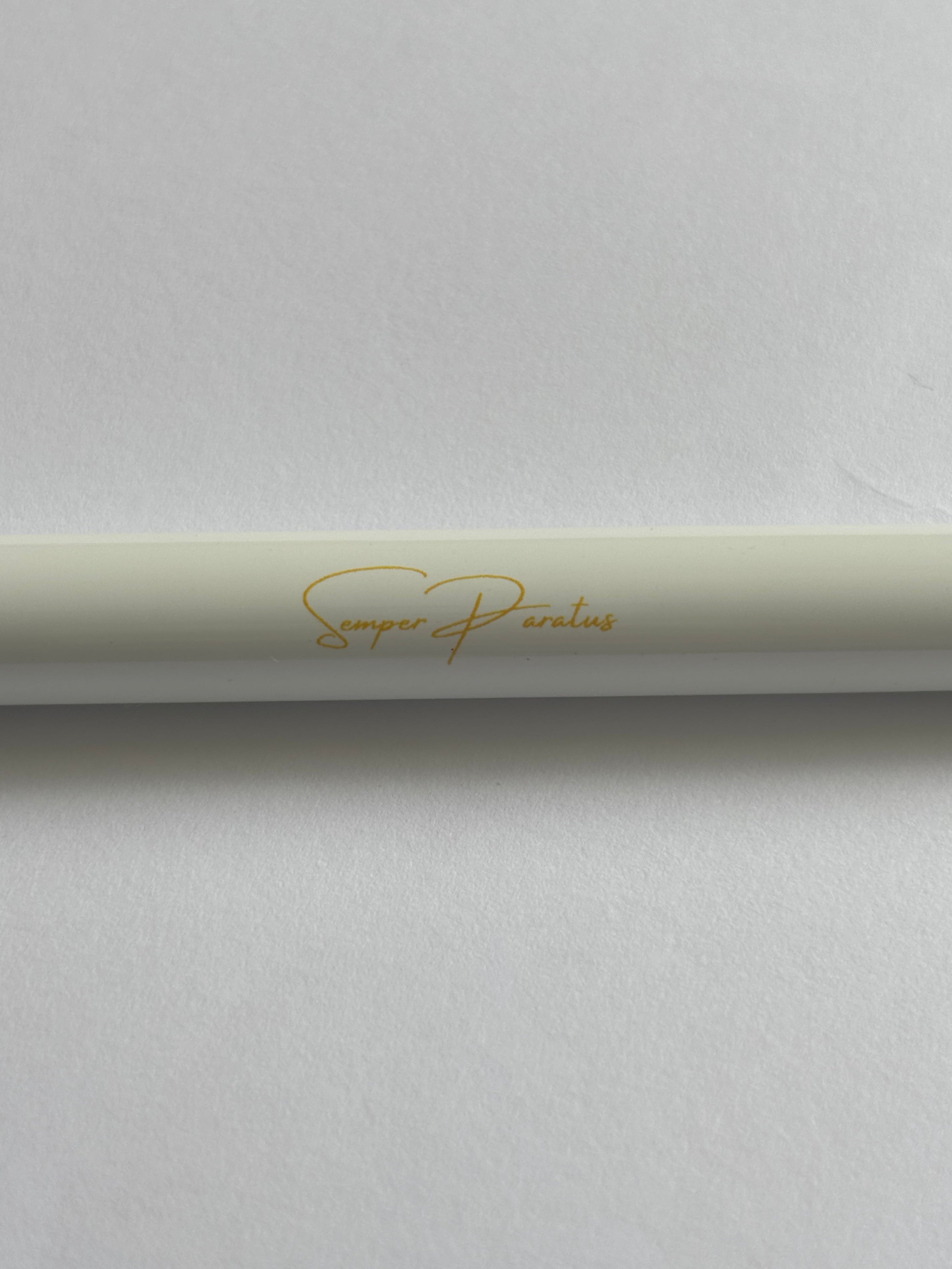 'Always prepared' Pen - White